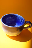 Kaffee/Teetasse - Regenbogen Blau